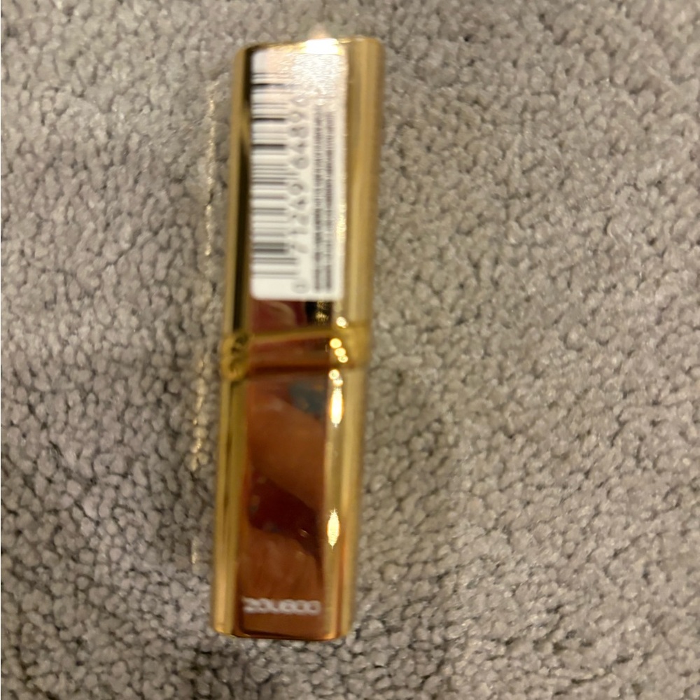 L'Oreal Red Shiny Gold Lipstick Tube 185